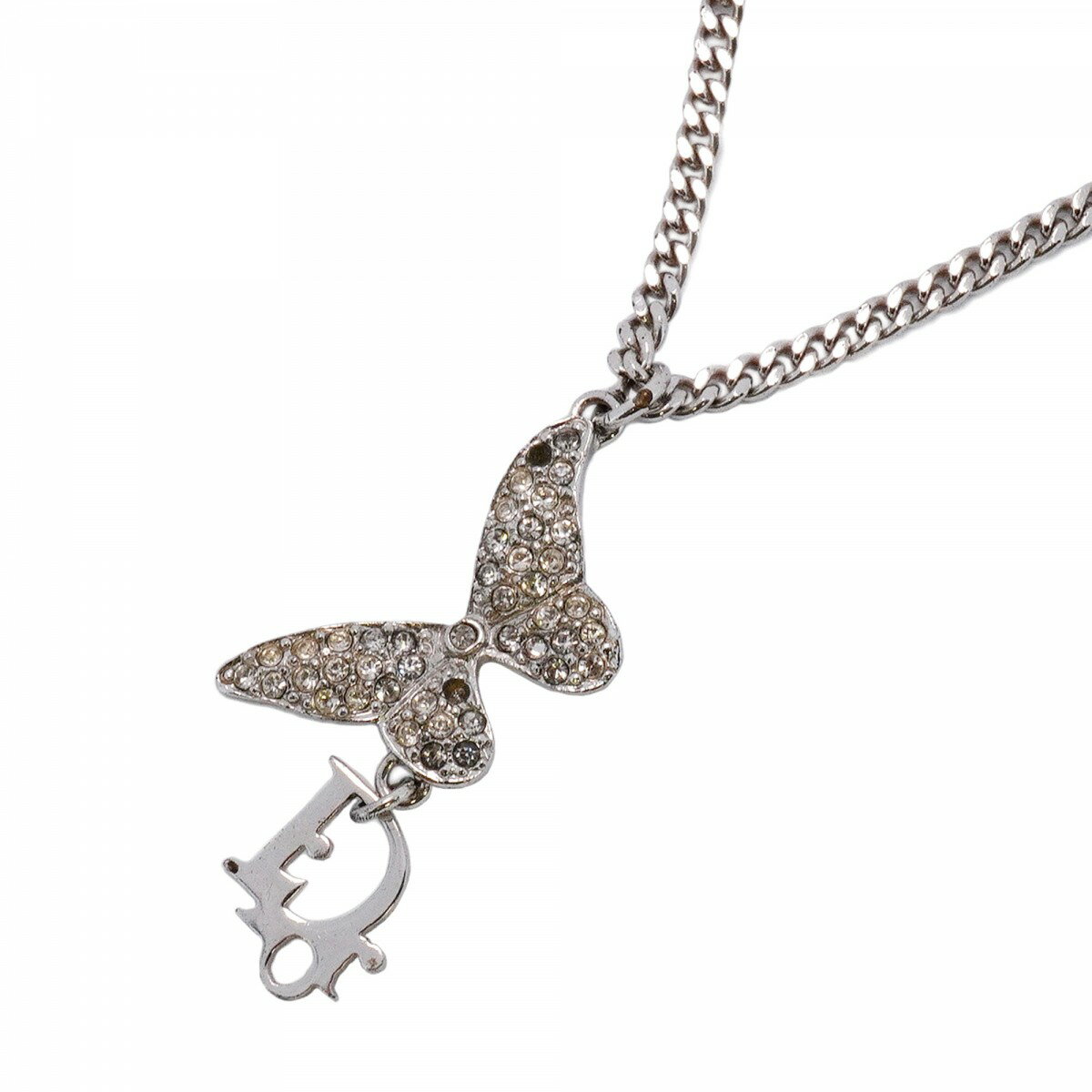 【幸運モチーフがたくさんで可愛い♡】DIOR ネックレス 楽天市場】ディオール ネックレス(モチーフ蝶)(ネックレス