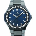 ★最終価格★SALE【5wwf0277】ウブロ クラシックフュージョン 585.CM.7170.CM.1204 青文字盤【中古】腕時計 レディース(2)