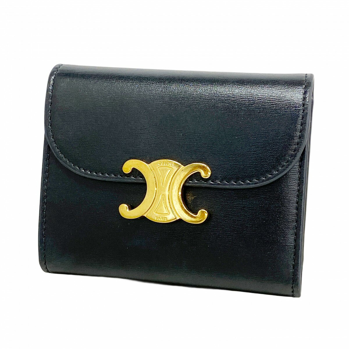 CELINE 小さな三つ折り財布 サテンカーフスキン 楽天市場】セリーヌ三つ折り財布の通販