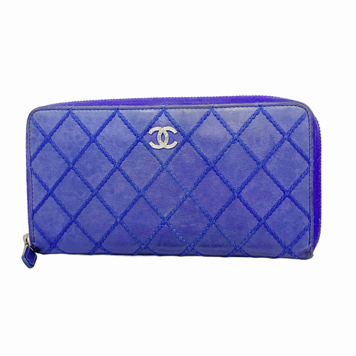 シャネル 24C ロングウォレット 長財布 ブルー 楽天市場】シャネル 長財布(カラーブルー)の通販