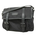 【5ge5858-h】グッチ ショルダーバッグ GGナイロン 510335 ナイロン ブラック シルバー金具【中古】レディース