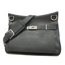 ★SALE【5hd3233】エルメス ショルダーバッグ ジプシエール34 トゴ ブラック シルバー金具 □P刻印【中古】レディース