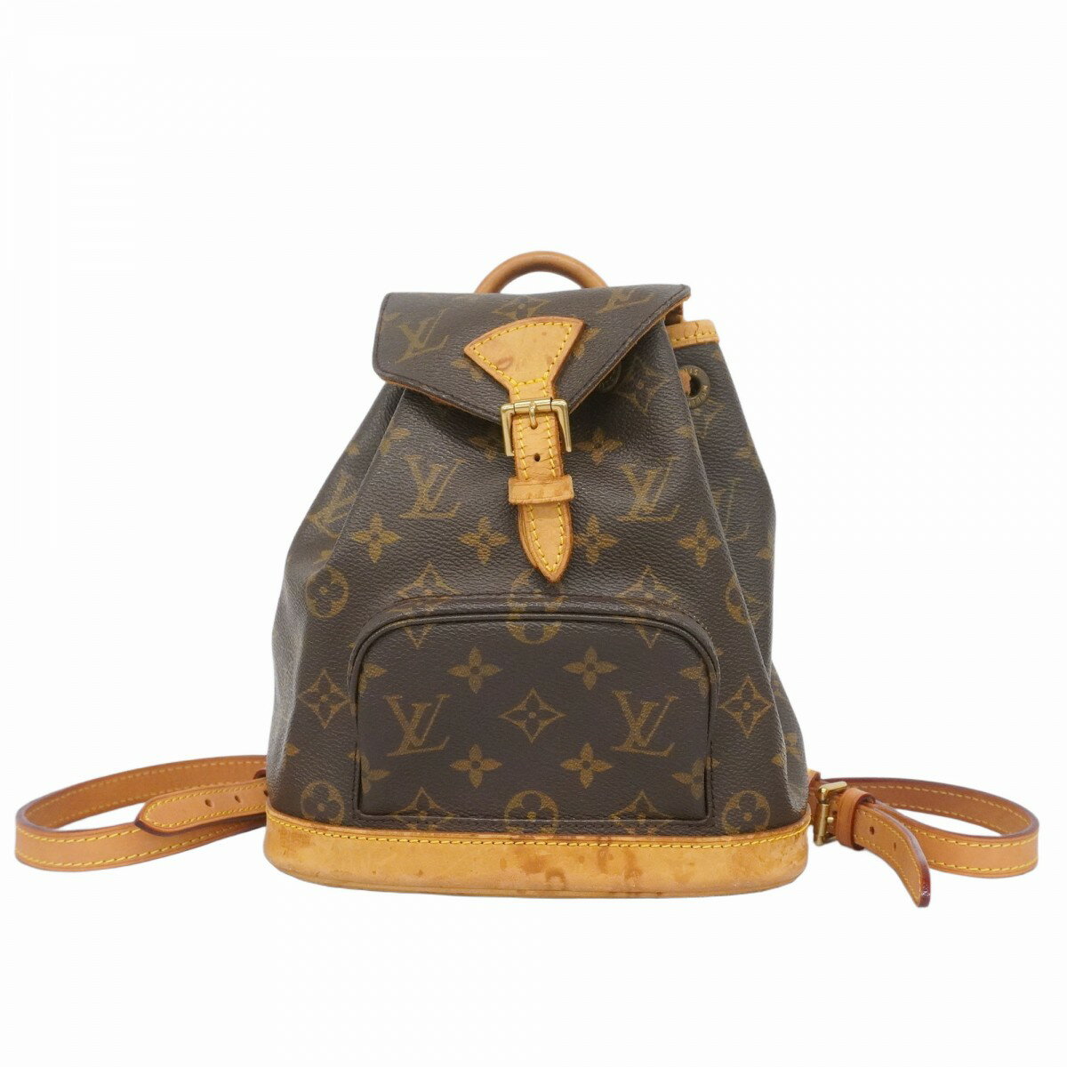 ★最終価格【5md5136-h】ルイヴィトン リュック・デイパック モノグラム ミニモンスリ M51137 ブラウン..