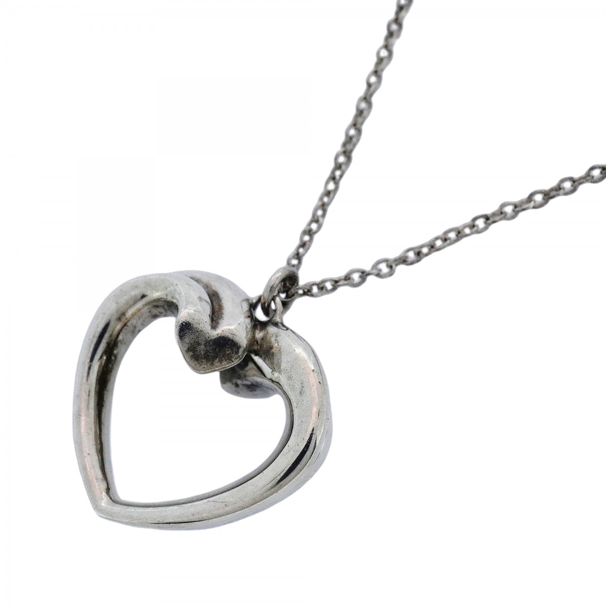 ティファニー　テンダネス　ハート　クロス　ネックレス　シルバー　925 ティファニー TIFFANY & CO. テンダネス ハート クロス ネックレス