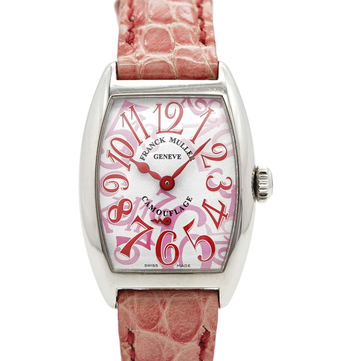 【5wwo0320】フランクミュラー トノウカーベックスカモフラージュ 1750S6 白文字盤【中古 ...