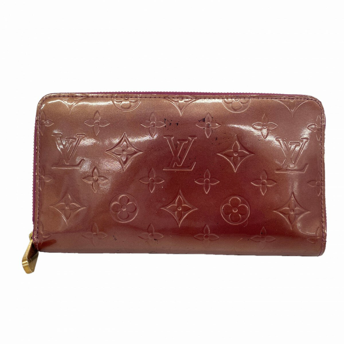 ★SALE【6fa1313】ルイヴィトン 長財布 ヴェルニ ジッピー オーガナイザー M93609 ヴィオレット【中古】レディース
