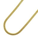 【5khc123】喜平 ネックレス K18 ゴールド 6面 ダブル 60.7cm 36.5g キヘイ 18金【中古】メンズ レディース ユニセックス