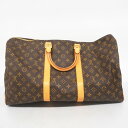 【5dc4208】ルイヴィトン ボストンバッグ モノグラム キーポル50 M41426 ブラウン【中古】メンズ レディース ユニセックス