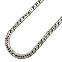 【5khd276】喜平 ネックレス Pt850 プラチナ 6面 ダブル 51.5cm 80g キヘイ【中古】メンズ レディース ユニセックス