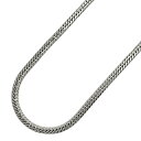 【5khe006】喜平 ネックレス Pt850 プラチナ 6面 ダブル 50.2cm 30.4g キヘイ【中古】メンズ レディース ユニセックス