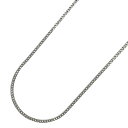 【5khe007】喜平 ネックレス Pt850 プラチナ 2面 シングル 58.5cm 10.2g キヘイ【中古】メンズ レディース ユニセックス
