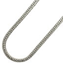 【5khe055】喜平 ネックレス Pt850 プラチナ 6面 ダブル 51cm 50.6g キヘイ【中古】メンズ レディース ユニセックス