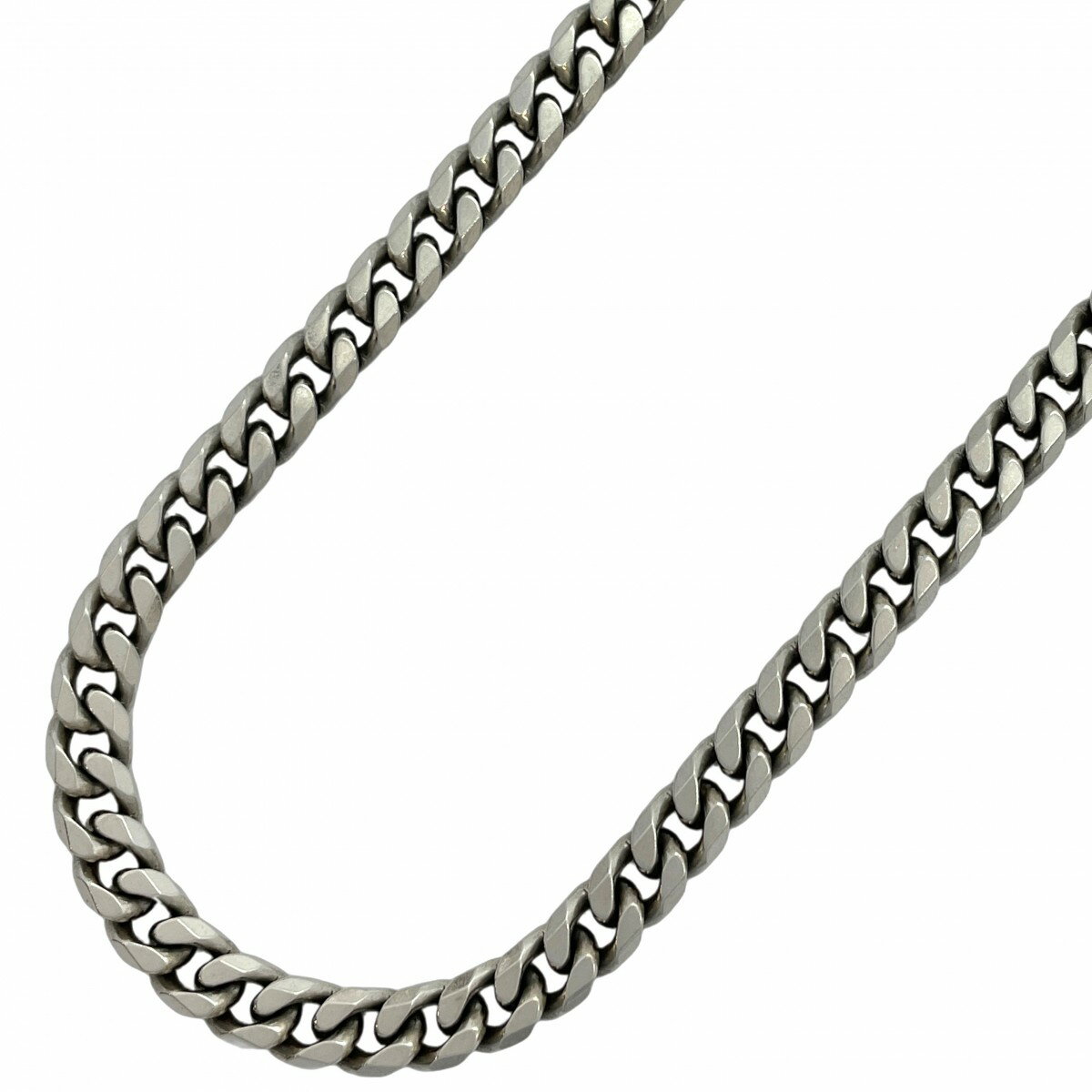 【5khe063】喜平 ネックレス Pt850 プラチナ 8面 シングル 50.6cm 100.1g キヘイ【中古】メンズ レディース ユニセックス