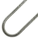 【5khe068】喜平 ネックレス Pt850 プラチナ 6面 ダブル 60.5cm 101.5g キヘイ【中古】メンズ レディース ユニセックス