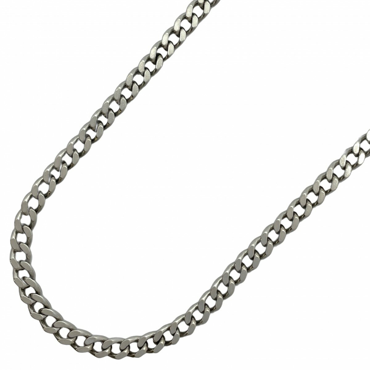 【5khe070】喜平 ネックレス Pt850 プラチナ 2面 シングル 68.4cm 58.4g キヘイ【中古】メンズ レディース ユニセックス