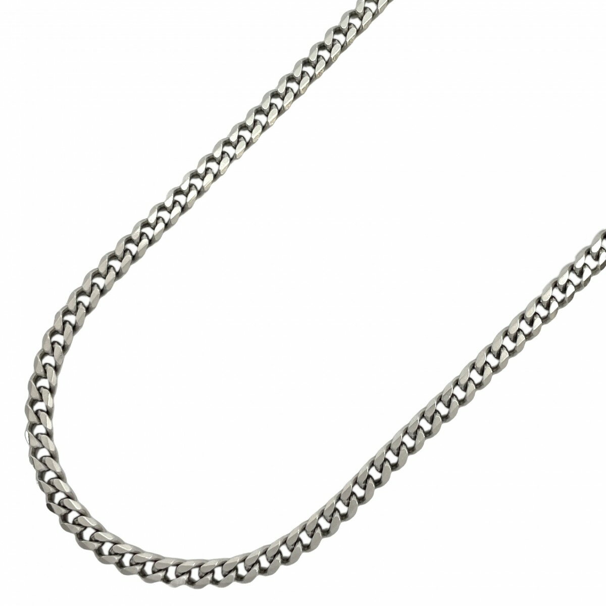 【5khf009】喜平 ネックレス Pt850 プラチナ 8面 シングル 54.2cm 31.8g キヘイ【中古】メンズ レディース ユニセックス