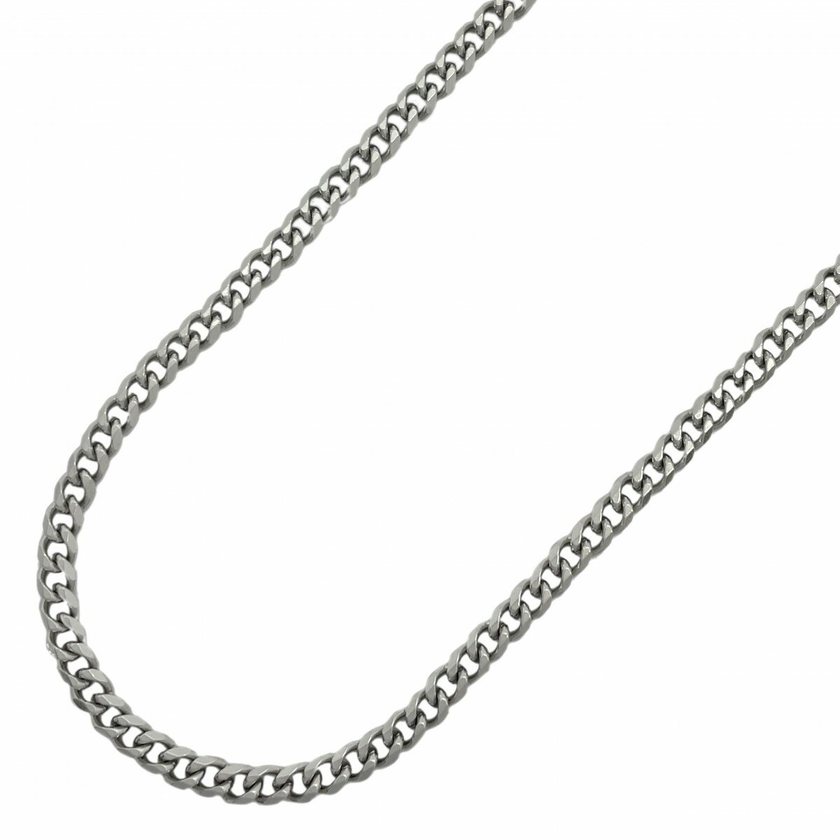 【5khf013】喜平 ネックレス Pt850 プラチナ 8面 シングル 53.5cm 29.9g キヘイ【中古】メンズ レディース ユニセックス