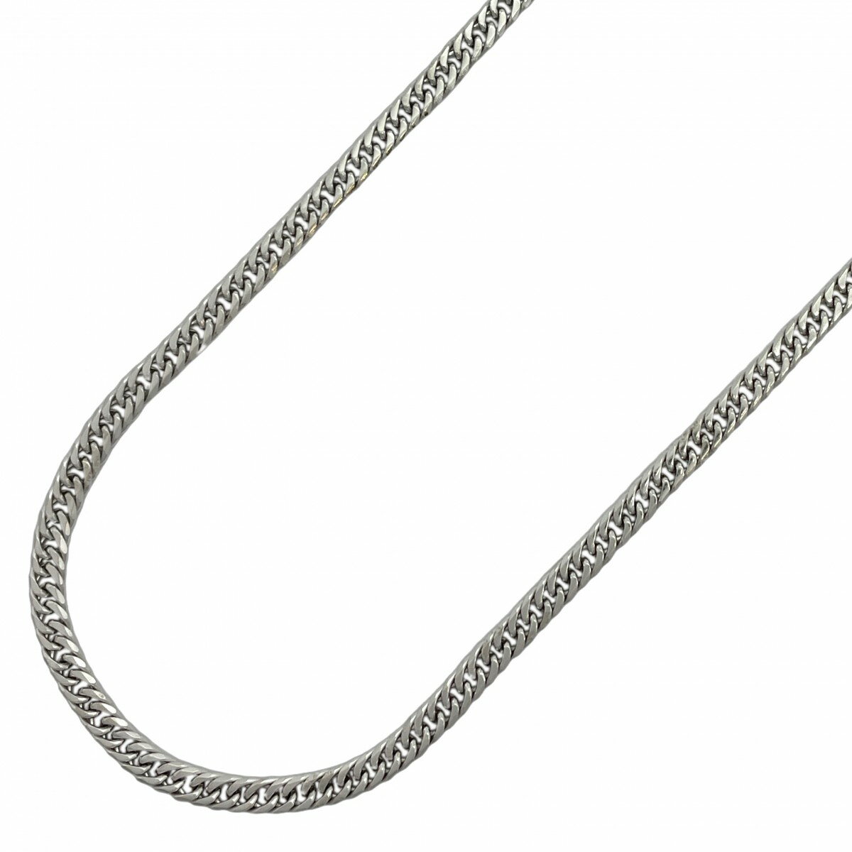 【5khf022】喜平 ネックレス Pt850 プラチナ 6面 ダブル 50.2cm 21g キヘイ【中古】メンズ レディース ユニセックス