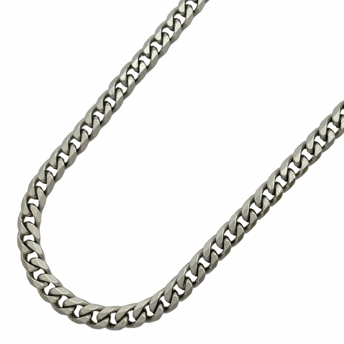 【5khf029】喜平 ネックレス Pt850 プラチナ 8面 シングル 59.7cm 93.3g キヘイ【中古】メンズ レディース ユニセックス