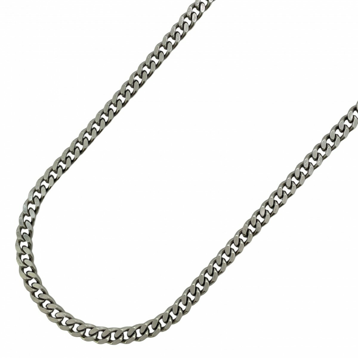 【5khf035】喜平 ネックレス Pt850 プラチナ 2面 シングル 51cm 30.6g キヘイ【中古】メンズ レディース ユニセックス