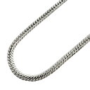 【5khf066】喜平 ネックレス Pt850 プラチナ 6面 ダブル 52cm 49.7g キヘイ【中古】メンズ レディース ユニセックス