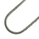 【5khg009】喜平 ネックレス Pt850 プラチナ 6面 ダブル 50.8cm 30.7g キヘイ【中古】メンズ レディース ユニセックス
