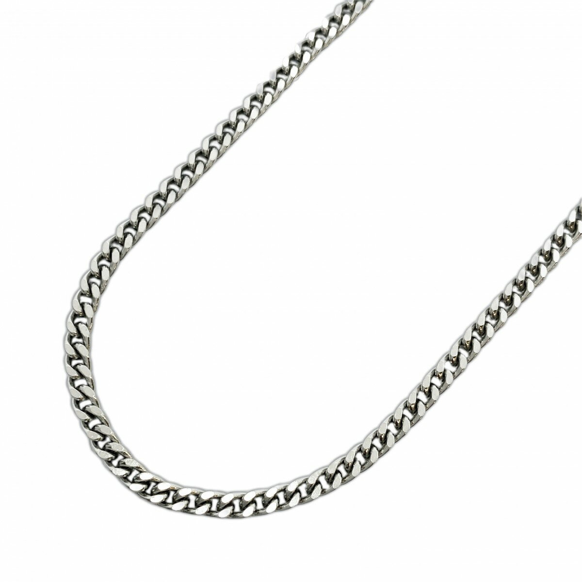 【5khg072】喜平 ネックレス Pt850 プラチナ 2面 シングル 50.3cm 25g キヘイ【中古】メンズ レディース ユニセックス