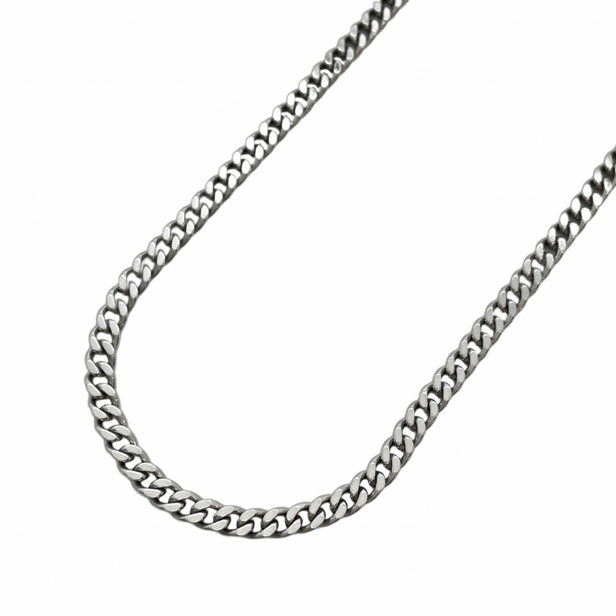 【5khg076】喜平 ネックレス Pt850 プラチナ 2面 シングル 50.5cm 30.4g キヘイ【中古】メンズ レディース ユニセックス