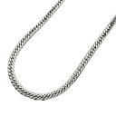 【5khg081】喜平 ネックレス Pt850 プラチナ 6面 ダブル 61cm 100.3g キヘイ【中古】メンズ レディース ユニセックス