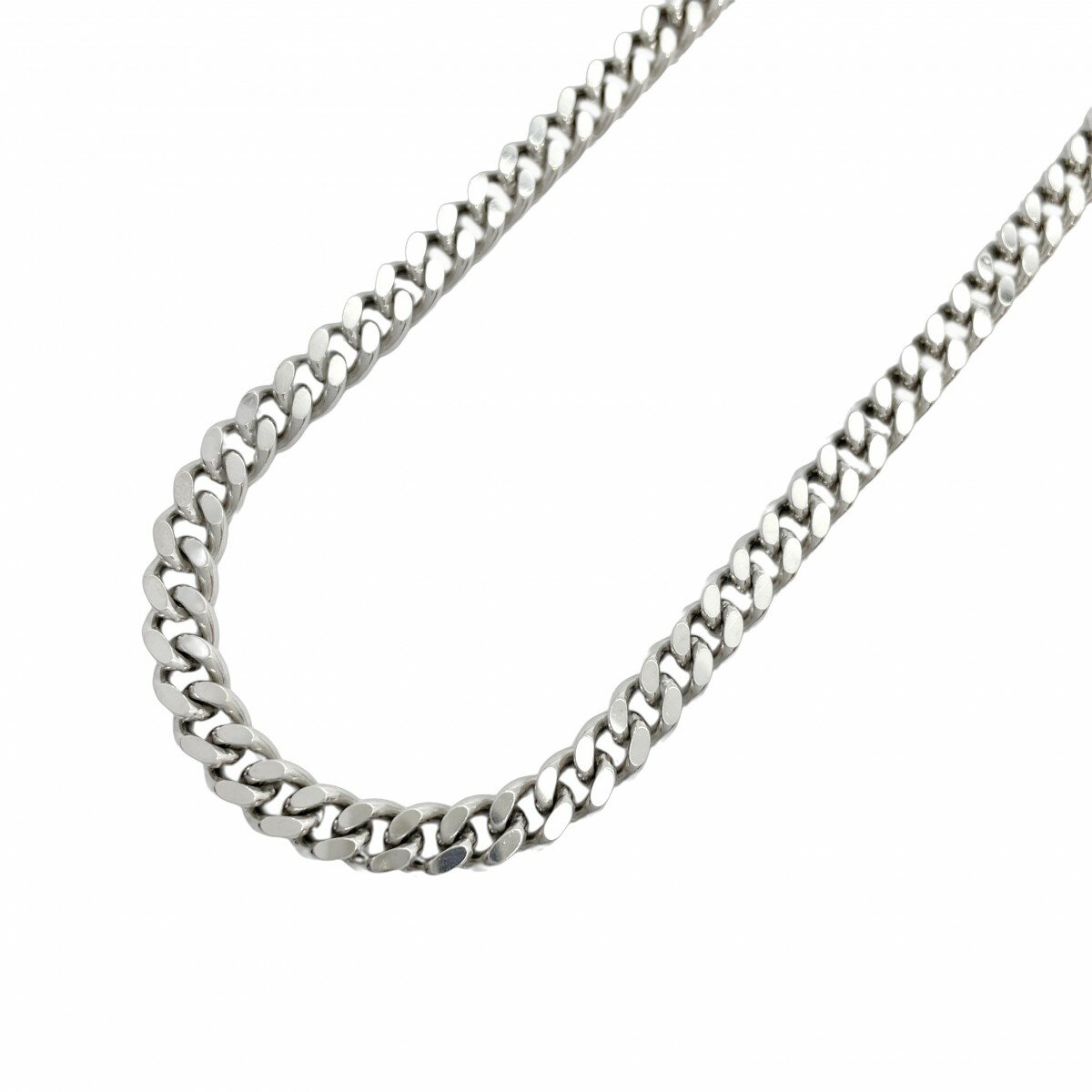 【5khh037】喜平 ネックレス Pt850 プラチナ 2面 シングル 60.7cm 100.9g キヘイ【中古】メンズ レディース ユニセックス