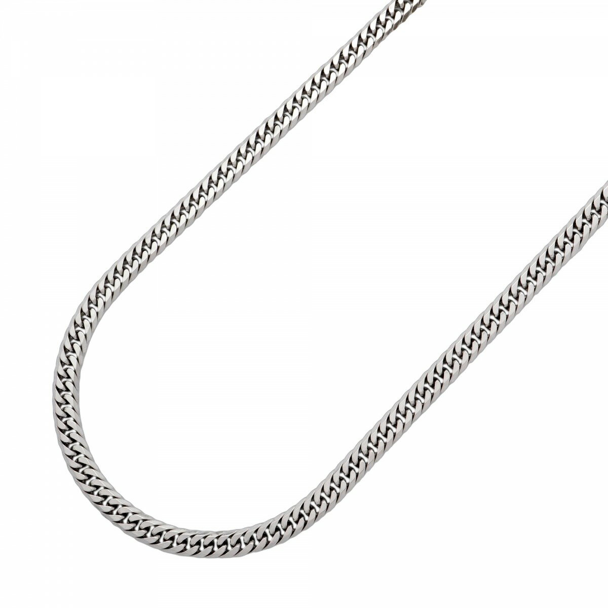 【5khi029】喜平 ネックレス Pt850 プラチナ 6面 ダブル 51.6cm 50.3g キヘイ【中古】メンズ レディース ユニセックス