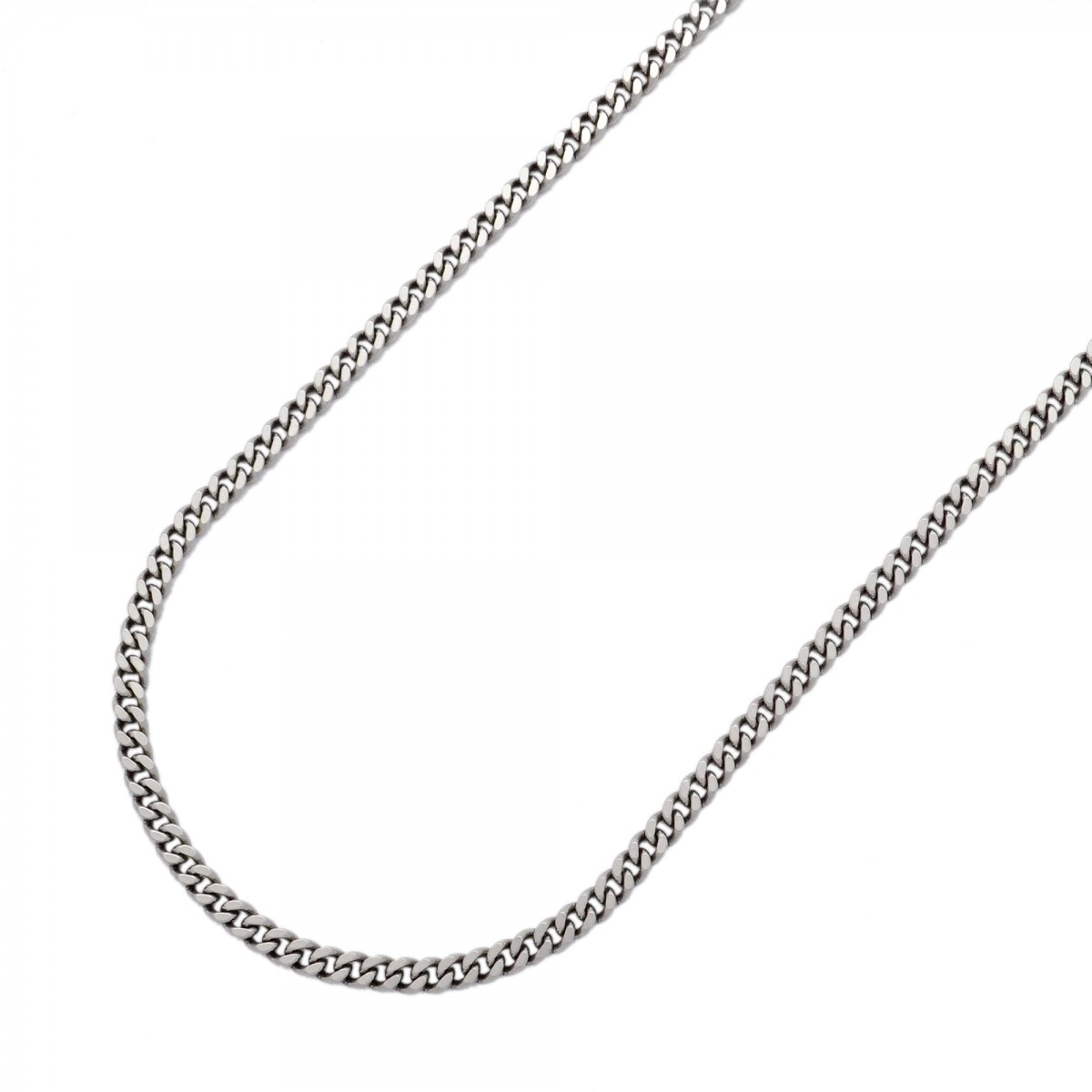 【5khi034】喜平 ネックレス Pt850 プラチナ 2面 シングル 50.8cm 30.1g キヘイ【中古】メンズ レディース ユニセックス