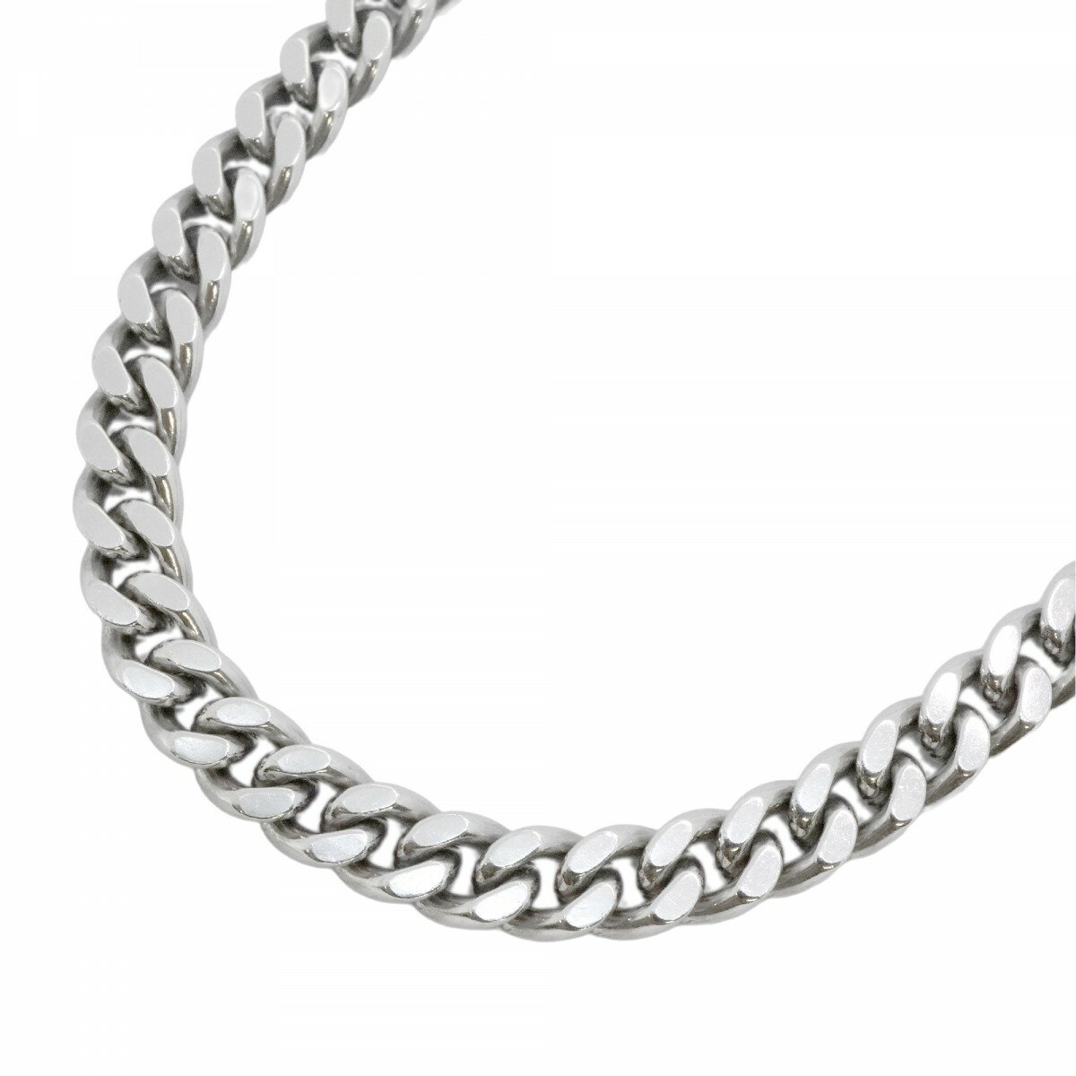 【5khm034】喜平 ネックレス Pt850 プラチナ 2面 シングル 51.4cm 101.8g キヘイ【中古】メンズ レディース ユニセックス