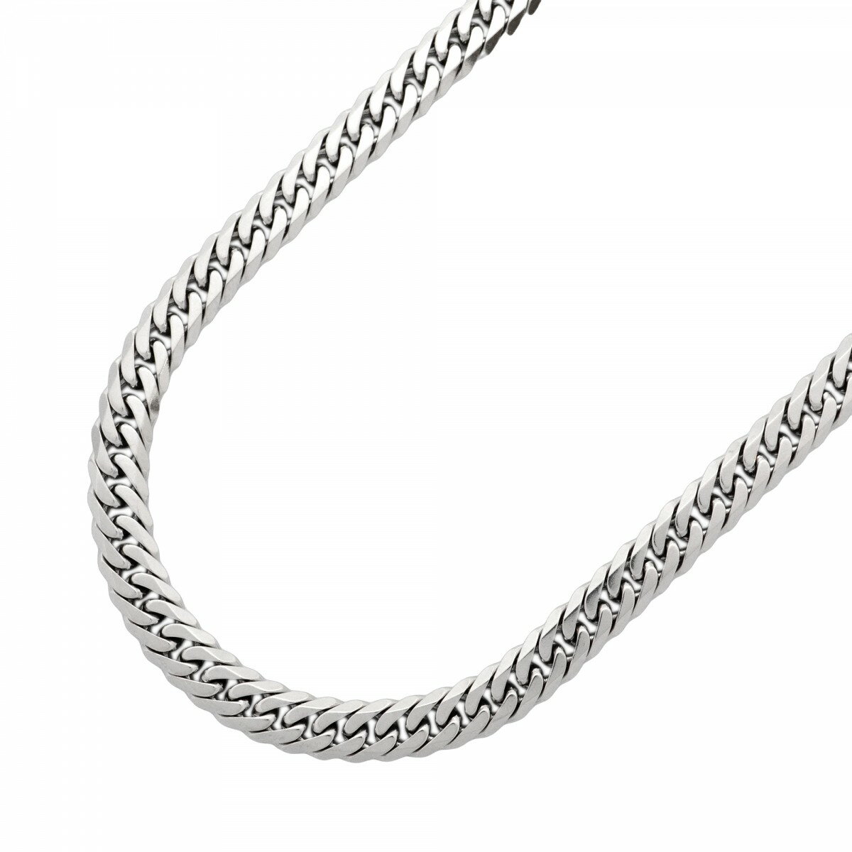 【5khm067】喜平 ネックレス Pt850 プラチナ 6面 ダブル 61cm 99.7g キヘイ【中古】メンズ レディース ユニセックス