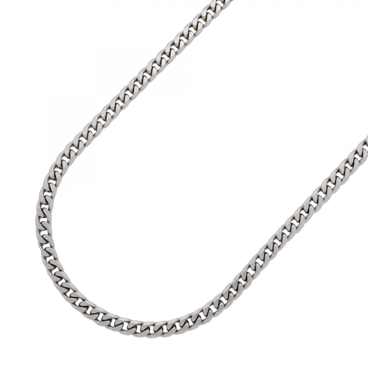 【5khm070】喜平 ネックレス Pt850 プラチナ 8面 シングル 62.1cm 50.4g キヘイ【中古】メンズ レディース ユニセックス