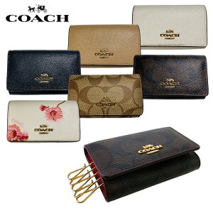 コーチ 花柄 キーケース COACH 新品