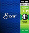 Elixir 19102 Medium (.011-.049) Optiweb エリクサー エレキギター用コーティング弦