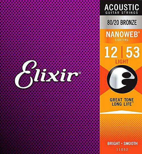 Elixir GNT[ AR[XeBbNM^[ 11052 Light(.012-.053)