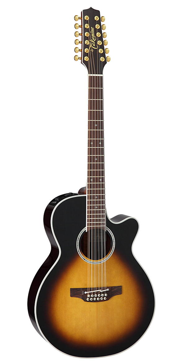 Takamine タカミネ エレクトリック アコースティックギター 12弦 PTU141C-12 TBS 抱えやすく演奏性に優れたシングルカッタウェイのコンパクトボディシェイプ。 630mmショートスケールの採用で弦のテンションが緩和され、各フレット間の距離も短くなり押さえやすいネックから得られるプレイアビリティは、ライブギアとしても最適です。 ※画像はサンプルです。製品の特性上、実際の商品とは木目等が異なります。 【スペック】 TOP SPRUCE BACK ROSEWOOD SIDES ROSEWOOD NECK MAHOGANY FINGER BOARD ROSEWOOD SCALE 630mm NUT WIDTH 47mm PRE-AMP CT-4B II (PTU) POSITION MARK DIAMOND COLOR TBS (gloss) WITH HARD CASE HC-100