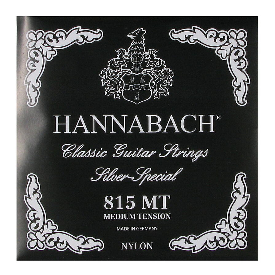 HANNABACH ハナバッハ クラシックギター弦 815 MT シルバースペシャル MEDIUM TENSION