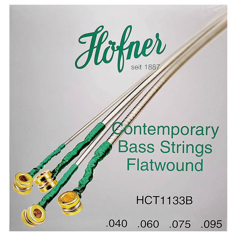Hofner Contemporary Bass Strings Flatwound HCT1133B バイオリンベース専用弦 フラットワウンド弦