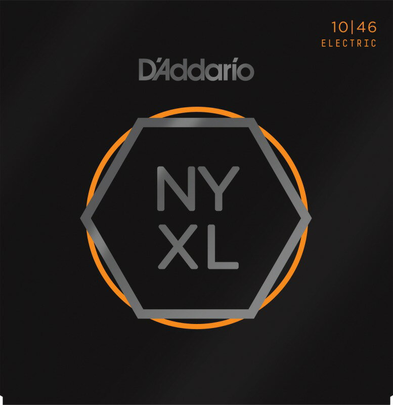 D'Addario NYXL1046 Regular Light エレキギター弦 NYXL1046は、その快適な演奏性と理想的なエレキギターサウンドから、最も広く使われているゲージのモデルです。 1st .010 2nd .013 3rd .017 4th .026 5th .036 6th .046 NYXLシリーズは、これまで市場に出たどの弦よりもチョーキング強度が向上、大音量かつチューニング安定性の優れた弦です。 ニューヨー クに拠点を置くD'Addario社によって考案、開発、製造されたこの新しい弦は、芯線とプレーン弦に破断強度に優れた高炭 素スチール(HCS)を採用、プレイヤーにこれまでにないレベルの演奏性、安心感、パワーを提供するものとなっています。 新しく考案された伸線工程と革新 的なワイヤーより合わせ(fusion twist)工程により、従来の弦よりも強度がアップ、チューニングの安定性は 131%向上しました。配合が見直されたニッケルメッキ製の巻き弦を使用、高い磁気性によるアウトプット増で中域が強調され、存在感のあるクランチの効いたサウンドになっています。 D'Addario独自の高炭素スチール(HCS)製で、今までにない耐久性を実現。 従来のニッケルワウンド弦に比べて、チューニング安定性が向上。 チューニングにかかる時間が短縮し、かつチューニングが合った状態をより長時間維持。 巻弦は中域にあたる1-3.5kHzでのレスポンスが強調され、より存在感とクランチのあるサウンドで、ミックスに埋もれることがありません。 環境にやさしい耐食性のパッケージで、フレッシュな状態を保ちます。【お知らせ】 「定形外郵便」で配送いたします。（到着まで2から7日程かかります） ●お支払い方法として代金引換をご利用頂けません。 ●お届け日時の指定は承れません。 ●郵便物の場合、追跡番号はございません。 ●土日、祝日は日本郵便が休業の為、配達はございません。 ●ポストに入らなかった場合は、不在票が入りますのでご確認ください。 ●お受け取りをされないまま保管期間を過ぎた場合、商品は弊社に戻ります。 　弊社では送料分を含んだ金額で販売している商品もございます。 　戻った商品につきましては、発送時の送料を差し引いた金額で返金処理を行わせていただきます。 　予めご了承くださいませ。 　ご入用の場合は、再度ご注文をお願いいたします。