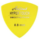 ARIA HYPER TOUCH Triangle P-HT01 080 YL 0.80mm Yellow アリア ピック トライアングル ギター ベース アコギ用 対磨耗性にすぐれロングライフを誇るとともに、マット感覚のソフトな手触りと弾き心地を持ち、ナチュラルな中にシャープさが有る独特のサウンドが魅力です。 ※写真と実際の商品とは細部や色合いが異なる場合がございます。 素材: ポリアセタール 形状：トライアングル P-HT01/080 YL 0.80 mm, Yellow 【お知らせ】 「定形郵便」で配送いたします。（到着まで2から7日程かかります） ●お支払い方法として代金引換をご利用頂けません。 ●お届け日時の指定は承れません。 ●郵便物の場合、追跡番号はございません。 ●土日、祝日は日本郵便が休業の為、配達はございません。 ●ポストに入らなかった場合は、不在票が入りますのでご確認ください。 ●お受け取りをされないまま保管期間を過ぎた場合、商品は弊社に戻ります。 　弊社では送料分を含んだ金額で販売している商品もございます。 　戻った商品につきましては、発送時の送料を差し引いた金額で返金処理を行わせていただきます。 　予めご了承くださいませ。 　ご入用の場合は、再度ご注文をお願いいたします。