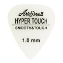【ピック5枚セット】 ARIA HYPER TOUCH Tear Drop P-HT05/100 WH 1.00mm White アリア ピック ティアドロップ ギター ベース アコギ用
