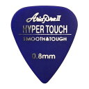 【ピック5枚セット】 ARIA HYPER TOUCH Tear Drop P-HT05/080 BL 0.80mm Blue アリア ピック ティアドロップ ギター ベース アコギ用