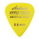 【ピック5枚セット】 ARIA HYPER TOUCH Tear Drop P-HT05/080 YL 0.80mm Yellow アリア ピック ティアドロップ ギター ベース アコギ用
