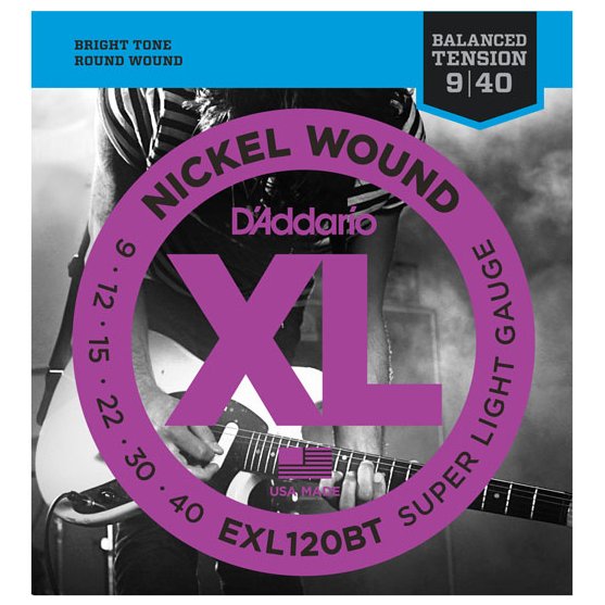 D'Addario EXL120BT ダダリオ エレキギター弦 バランスドテンション スーパーライト