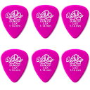 【ピック6枚セット】JIM DUNLOP DELRIN 500STD 1.14mm 41B1.14 MAGENTA ピック ジャズ ギター ベース アコギ用非常にかたい素材であるデルリンを用いたピックです。ツルツルとした表面は弦離れの良さを引き出します。 【お知らせ】 「定形郵便」で配送いたします。（到着まで2から7日程かかります） ●お支払い方法として代金引換をご利用頂けません。 ●お届け日時の指定は承れません。 ●郵便物の場合、追跡番号はございません。 ●土日、祝日は日本郵便が休業の為、配達はございません。 ●ポストに入らなかった場合は、不在票が入りますのでご確認ください。 ●お受け取りをされないまま保管期間を過ぎた場合、商品は弊社に戻ります。 　弊社では送料分を含んだ金額で販売している商品もございます。 　戻った商品につきましては、発送時の送料を差し引いた金額で返金処理を行わせていただきます。 　予めご了承くださいませ。 　ご入用の場合は、再度ご注文をお願いいたします。