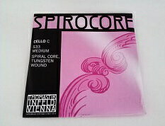 Spirocore Cello String C TungstenTHOMASTIK-INFELD スピロコア チェロ弦 C線 タングステン巻 オーケスラはもちろん、ジャズ、ポップスでも使用されるスタンダードな弦です。明るい音色が特徴です。トマスティックインフェルド社 【スペック】 ■4C　spiral core/tungsten　スパイラルコア/タングステン巻【お知らせ】 「ゆうパケット」で配送いたします。（到着まで2から5日程かかります） ●お支払い方法として代金引換をご利用頂けません。 ●お届け日時の指定は承れません。 ●お問い合わせ番号にて配送状況を追跡可能です。 ●ポストに入らなかった場合は、不在票が入りますのでご確認ください。