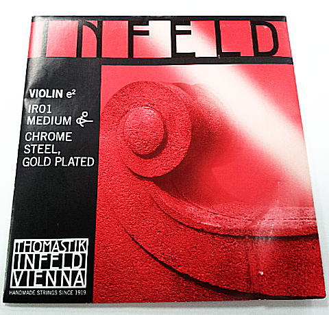 Infeld Red　Thomastik Infeld インフェルド 赤 E線 同社「ドミナント」に比べ「赤」は重厚感のある落ち着いた音色です。 ※1E線はボール、ループエンド両方に対応します 【スペック】 バイオリン 4/4サイズ用 1E　chrome steel/gold plated　クロムスチール/ゴールドプレーテッド【お知らせ】 「定形外郵便」で配送いたします。（到着まで2から5日程かかります） ●お支払い方法として代金引換をご利用頂けません。 ●お届け日時の指定は承れません。 ●郵便物の場合、追跡番号はございません。 ●土日、祝日は日本郵便が休業の為、配達はございません。 ●ポストに入らなかった場合は、不在票が入りますのでご確認ください。 ●お受け取りをされないまま保管期間を過ぎた場合、商品は弊社に戻ります。 弊社では送料分を含んだ金額で販売している商品もございます。 　 戻った商品につきましては、発送時の送料を差し引いた金額で返金処理を行わせていただきます。 予めご了承くださいませ。 　　　　ご入用の場合は、再度ご注文をお願いいたします。